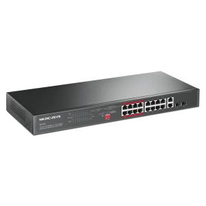 MERCUSYS rackmount switch MS118CP, 16x 10/100Mbps PoE+ & 2x Gigabit θύρες, UN/1.0 | eLabstore.gr MERCUSYS rackmount switch MS118CP, 16x 10/100Mbps PoE+ & 2x Gigabit θύρες, UN/1.0 | Δικτυακά | elabstore.gr