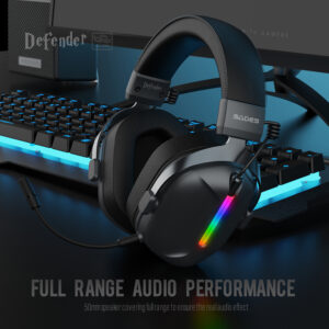 SADES gaming headset Defender, ασύρματα & ενσύρματα, 50mm, 1050mAh, RGB, multi-platform, μαύρο | eLabstore.gr SADES gaming headset Defender, ασύρματα & ενσύρματα, 50mm, 1050mAh, RGB, multi-platform, μαύρο | Αξεσουάρ κινητών | elabstore.gr