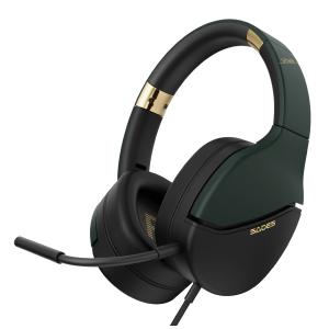 SADES gaming headset SPOWER, 3.5mm σύνδεση, 40mm, multi-platform, μαύρο/πράσινο | Συνοδευτικά PC | elabstore.gr