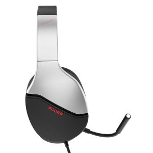 SADES gaming headset SPOWER, 3.5mm σύνδεση, 40mm, multi-platform, ασημί | Συνοδευτικά PC | elabstore.gr