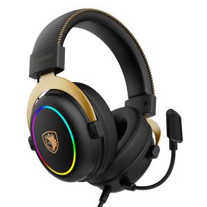 SADES gaming headset Alchemist, USB σύνδεση, 50mm, V7.1 surround, ENC, RGB, multi-platform, μαύρο | Συνοδευτικά PC | elabstore.gr