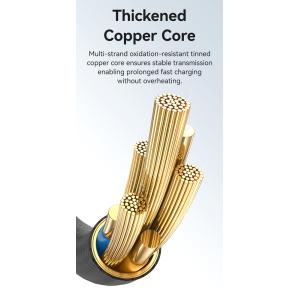 USAMS καλώδιο USB-C SJ756, 60W, 480Mbps, 1.2m, μαύρο/λευκό | eLabstore.gr USAMS καλώδιο USB-C SJ756, 60W, 480Mbps, 1.2m, μαύρο/λευκό | eLabstore.gr
