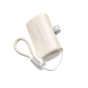 Power Bank 10000mAh PD 22,5W WK WP-113 2 Θέσεων, με καλώδιο USB-C/Lightning Μπέζ | Φόρτιση | elabstore.gr
