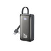 Power Bank 10000mAh PD 35W WK WP-61 2 Θέσεων, με καλώδιο USB-C/Lightning Μαύρο | Φόρτιση | elabstore.gr