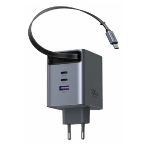 Φορτιστής Σπιτιού GaN PD 100W UGREEN X616 65828 3 Θέσεων, με καλώδιο USB-C 100W Γκρι | Φόρτιση | elabstore.gr