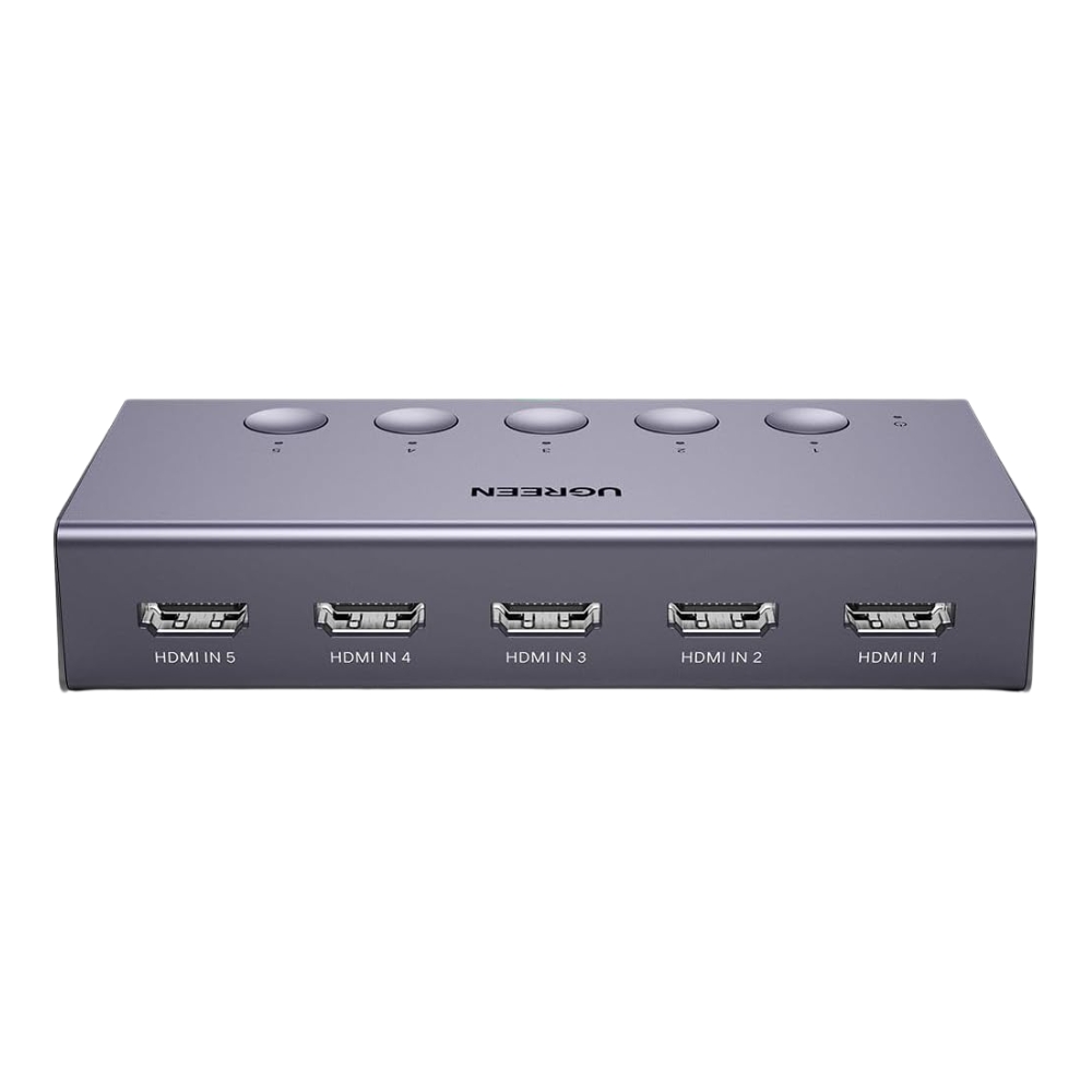 HDMI Switch 5 θέσεων 4K/60Hz UGREEN CM568 25857 | eLabstore.gr HDMI Switch 5 θέσεων 4K/60Hz UGREEN CM568 25857 | Επέκτασης Εικόνας | elabstore.gr