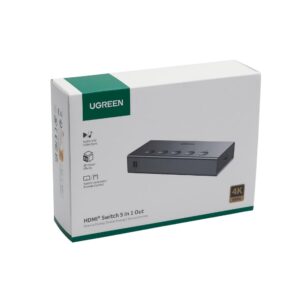 HDMI Switch 5 θέσεων 4K/60Hz UGREEN CM568 25857 | eLabstore.gr HDMI Switch 5 θέσεων 4K/60Hz UGREEN CM568 25857 | Επέκτασης Εικόνας | elabstore.gr