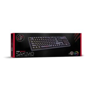Ενσύρματο Μηχανικό Πληκτρολόγιο Gaming RGB Zeroground KB-3900G SAKIMO v2.0 | Περιφερειακά | elabstore.gr