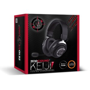 Ακουστικά Κεφαλής Gaming RGB USB 7.1 Zeroground HD-3900WG KEIJI PRO v2.0 | Ήχος | elabstore.gr