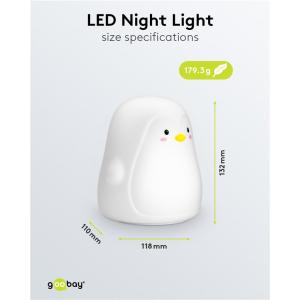 GOOBAY LED φωτιστικό νυκτός πιγκουίνος 61648, RGB, επαναφορτιζόμενο, λευκό | eLabstore.gr GOOBAY LED φωτιστικό νυκτός πιγκουίνος 61648, RGB, επαναφορτιζόμενο, λευκό | Φωτισμός | elabstore.gr