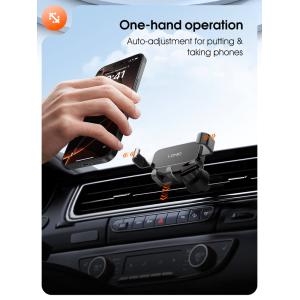 LDNIO βάση smartphone αυτοκινήτου MG13 για αεραγωγούς, μαύρη | Αξεσουάρ κινητών | elabstore.gr