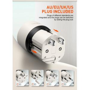 LDNIO φορτιστής τοίχου Q2319 με καλώδιο USB-C, EU/UK/US/AU βύσμα, USB/USB-C, 30W, γκρι | Αξεσουάρ κινητών | elabstore.gr