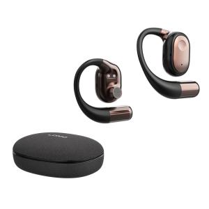 LDNIO earphones με θήκη φόρτισης T11, OWS, Φ15mm, 50/450mAh, μαύρα | Αξεσουάρ κινητών | elabstore.gr
