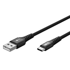 GOOBAY καλώδιο USB-C σε USB 74527, 60W, 480Mbps, 2m, μαύρο | Καλώδια - Αντάπτορες | elabstore.gr