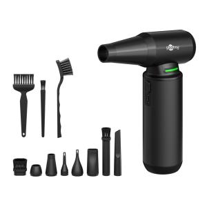 GOOBAY ηλεκτρικό air duster 77831 με φακό, 180W, 6000mAh, μαύρο | Εργαλεία | elabstore.gr