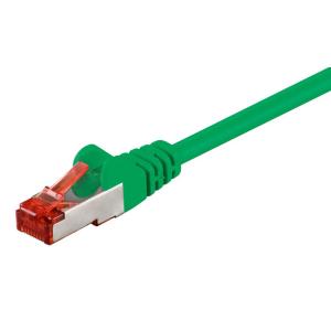 GOOBAY καλώδιο δικτύου 93213, CAT 6 S/FTP, copper, 250MHz, 0.25m, πράσινο | Καλώδια - Αντάπτορες | elabstore.gr