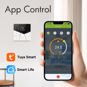 Smart θερμοστάτης αερίου BHT-15GCLW, WiFi, χωνευτός, μαύρος | Εργαλεία | elabstore.gr