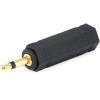 POWERTECH αντάπτορας mono 3.5mm σε 6.35mm CAB-J021, μαύρος, 5τμχ | Καλώδια - Αντάπτορες | elabstore.gr