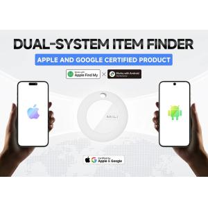 MILI smart tag MiTag Duo για iOS & Android συσκευές, Bluetooth tracker, μαύρο | Αξεσουάρ κινητών | elabstore.gr