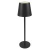 POWERTECH LED επιτραπέζιο φωτιστικό HLL-0193, ρυθμιζόμενο, επαναφορτιζόμενο, μαύρο | Φωτισμός | elabstore.gr