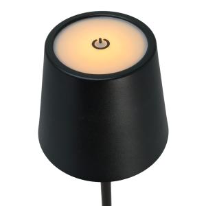 POWERTECH LED επιτραπέζιο φωτιστικό HLL-0193, ρυθμιζόμενο, επαναφορτιζόμενο, μαύρο | Φωτισμός | elabstore.gr