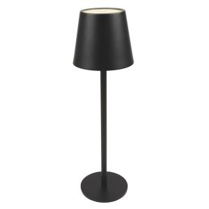 POWERTECH LED επιτραπέζιο φωτιστικό HLL-0193, ρυθμιζόμενο, επαναφορτιζόμενο, μαύρο | Φωτισμός | elabstore.gr