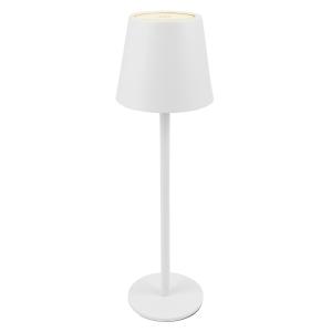 POWERTECH LED επιτραπέζιο φωτιστικό HLL-0194, ρυθμιζόμενο, επαναφορτιζόμενο, λευκό | Φωτισμός | elabstore.gr