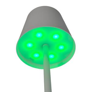 POWERTECH LED επιτραπέζιο φωτιστικό HLL-0196, RGB, ρυθμιζόμενο, επαναφορτιζόμενο, λευκό | eLabstore.gr POWERTECH LED επιτραπέζιο φωτιστικό HLL-0196, RGB, ρυθμιζόμενο, επαναφορτιζόμενο, λευκό | Φωτισμός | elabstore.gr