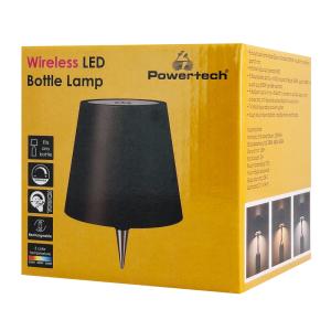 POWERTECH LED φωτιστικό για μπουκάλι HLL-0197, ρυθμιζόμενο, επαναφορτιζόμενο, μαύρο | eLabstore.gr POWERTECH LED φωτιστικό για μπουκάλι HLL-0197, ρυθμιζόμενο, επαναφορτιζόμενο, μαύρο | Φωτισμός | elabstore.gr