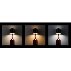 POWERTECH LED φωτιστικό για μπουκάλι HLL-0198, ρυθμιζόμενο, επαναφορτιζόμενο, λευκό | Φωτισμός | elabstore.gr