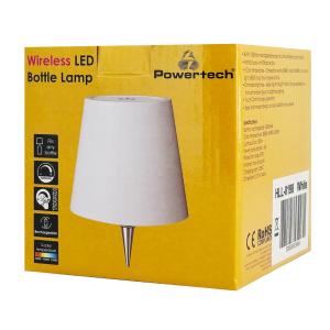 POWERTECH LED φωτιστικό για μπουκάλι HLL-0198, ρυθμιζόμενο, επαναφορτιζόμενο, λευκό | eLabstore.gr POWERTECH LED φωτιστικό για μπουκάλι HLL-0198, ρυθμιζόμενο, επαναφορτιζόμενο, λευκό | Φωτισμός | elabstore.gr