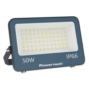 POWERTECH LED προβολέας PT-1459, 50W, 4000K, 4500lm, IP66 | Φωτισμός | elabstore.gr