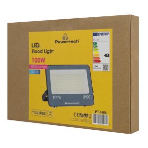 POWERTECH LED προβολέας PT-1460, 100W, 4000K, 9000lm, IP66 | eLabstore.gr POWERTECH LED προβολέας PT-1460, 100W, 4000K, 9000lm, IP66 | Φωτισμός | elabstore.gr