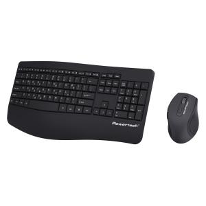 POWERTECH set ποντίκι & πληκτρολόγιο PT-1490, 2.4GHz & Bluetooth, μαύρο | Συνοδευτικά PC | elabstore.gr