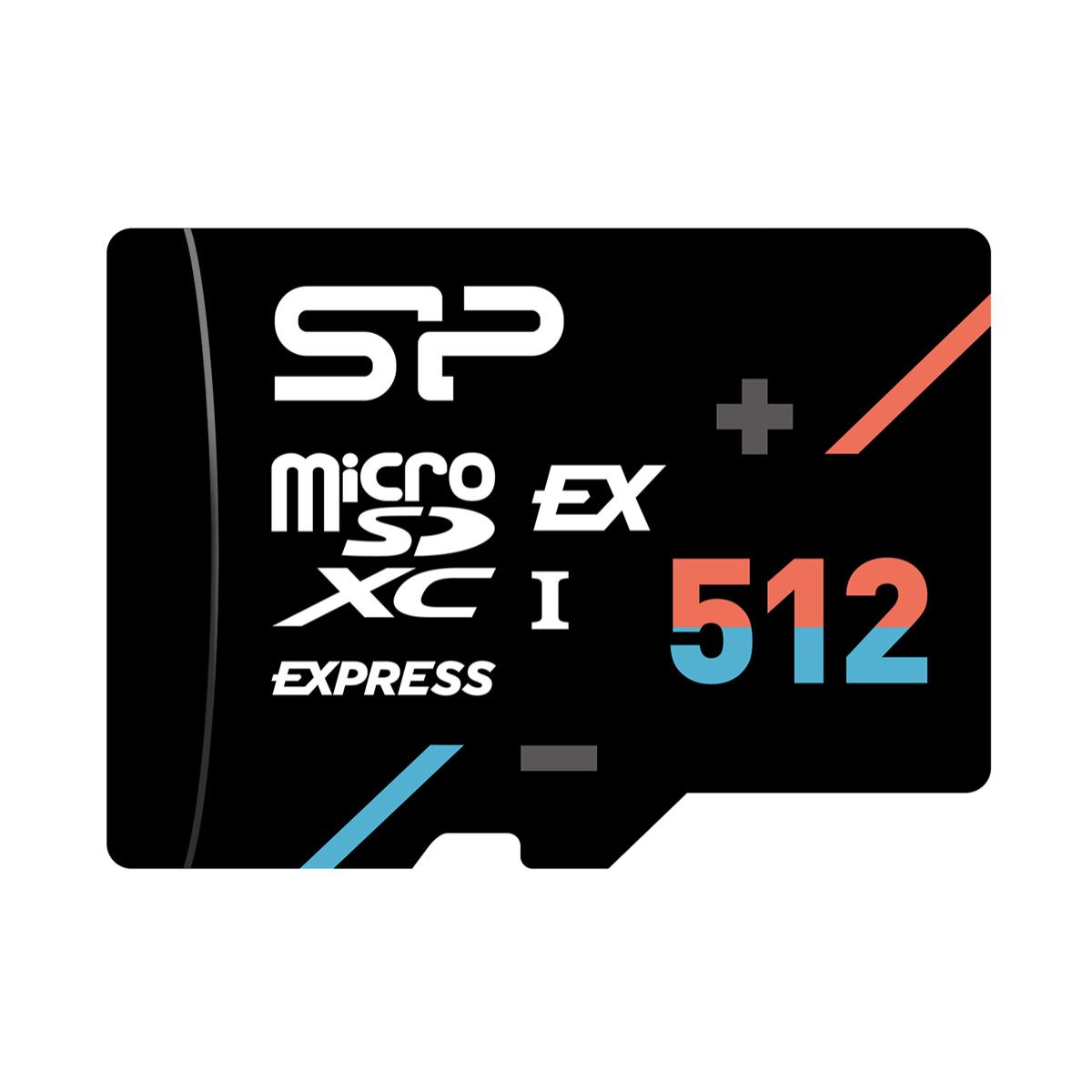 SILICON POWER κάρτα μνήμης microSDXC Express Hypera, 512GB, PCIe Gen 3x1, C10 UHS-I U3 A1 V30 | eLabstore.gr SILICON POWER κάρτα μνήμης microSDXC Express Hypera, 512GB, PCIe Gen 3x1, C10 UHS-I U3 A1 V30 | Συνοδευτικά PC | elabstore.gr