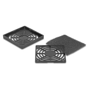 DELOCK σχάρα για 60mm ανεμιστήρα 67310 με φίλτρο σκόνης, πλαστική, μαύρη | PC & Αναβάθμιση | elabstore.gr
