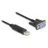 DELOCK καλώδιο USB σε RS-232 67382, 921.6Kbps, 1.8m, μαύρο | eLabstore.gr DELOCK καλώδιο USB σε RS-232 67382, 921.6Kbps, 1.8m, μαύρο | Καλώδια - Αντάπτορες | elabstore.gr