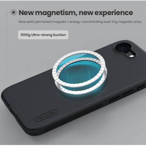 NILLKIN θήκη Super Frosted Shield Pro Magnetic για Apple iPhone 16e, μαύρη | Αξεσουάρ κινητών | elabstore.gr