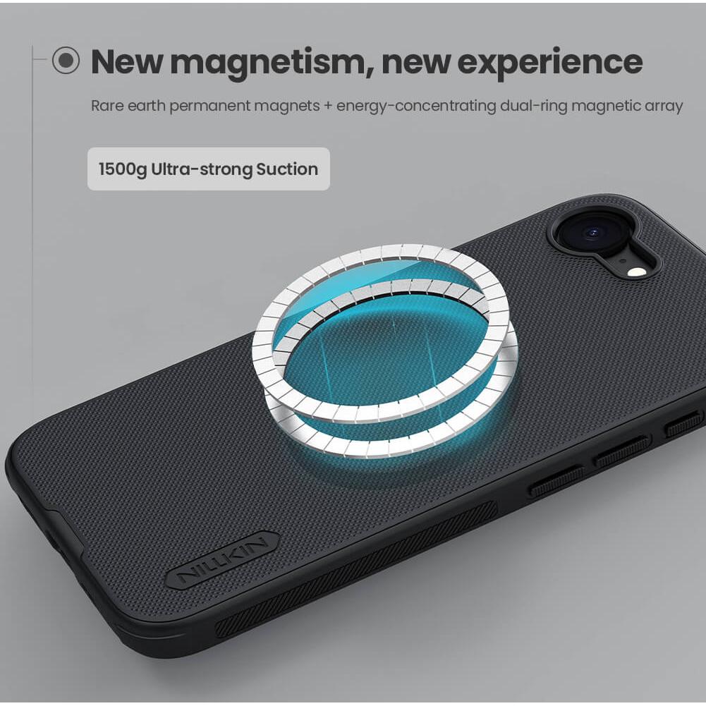 NILLKIN θήκη Super Frosted Shield Pro Magnetic για Apple iPhone 16e, μαύρη | eLabstore.gr NILLKIN θήκη Super Frosted Shield Pro Magnetic για Apple iPhone 16e, μαύρη | Αξεσουάρ κινητών | elabstore.gr