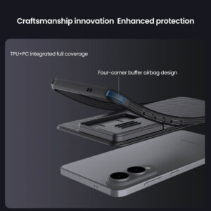 NILLKIN θήκη CamShield Pro για Samsung Galaxy S25 Edge, μαύρη | eLabstore.gr NILLKIN θήκη CamShield Pro για Samsung Galaxy S25 Edge, μαύρη | Αξεσουάρ κινητών | elabstore.gr