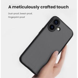 NILLKIN θήκη Super Frosted Shield Pro για Apple iPhone 17, διάφανη/μαύρη | Αξεσουάρ κινητών | elabstore.gr
