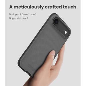 NILLKIN θήκη Super Frosted Shield Pro για Apple iPhone 17 Air, διάφανη/μαύρη | Αξεσουάρ κινητών | elabstore.gr