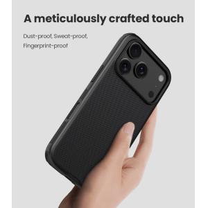 NILLKIN θήκη Super Frosted Shield Pro για Apple iPhone 17 Pro, μαύρη | Αξεσουάρ κινητών | elabstore.gr