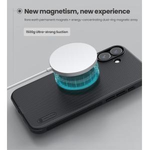 NILLKIN θήκη Super Frosted Shield Pro Magnetic για Apple iPhone 17, μαύρη | Αξεσουάρ κινητών | elabstore.gr