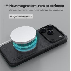 NILLKIN θήκη Super Frosted Shield Pro Magnetic για Apple iPhone 17 Pro, μαύρη | Αξεσουάρ κινητών | elabstore.gr