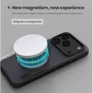 NILLKIN θήκη Super Frosted Shield Pro Magnetic για Apple iPhone 17 Pro Max, μαύρη | Αξεσουάρ κινητών | elabstore.gr