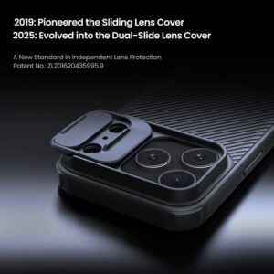 NILLKIN θήκη CamShield Pro για Apple iPhone 17 Pro, μαύρη | Αξεσουάρ κινητών | elabstore.gr