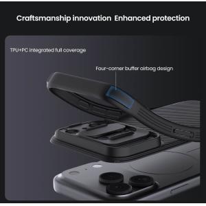 NILLKIN θήκη CamShield Pro για Apple iPhone 17 Pro Max, μαύρη | Αξεσουάρ κινητών | elabstore.gr