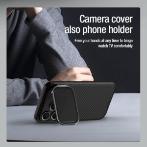 NILLKIN θήκη CamShield Prop για Apple iPhone 17 Pro, μαύρη | eLabstore.gr NILLKIN θήκη CamShield Prop για Apple iPhone 17 Pro, μαύρη | Αξεσουάρ κινητών | elabstore.gr