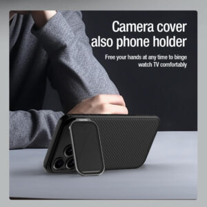 NILLKIN θήκη CamShield Prop για Apple iPhone 17 Pro Max, μαύρη | Αξεσουάρ κινητών | elabstore.gr